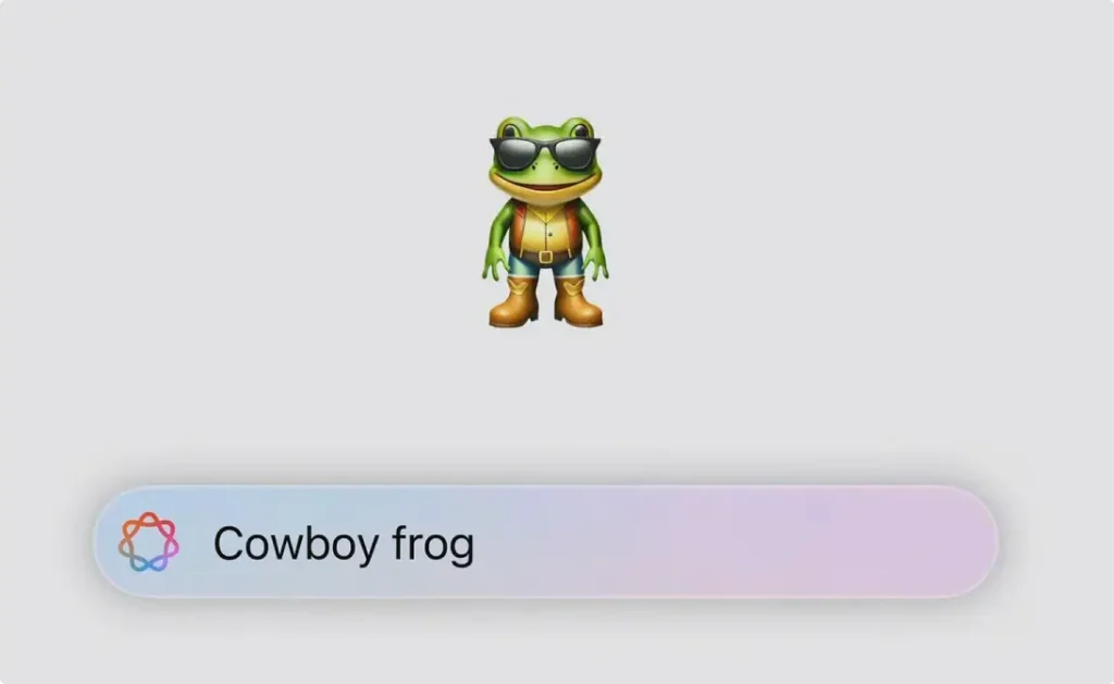 Create your own version of emojis with Apple Intelligence
